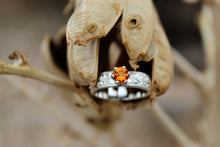 Load image into Gallery viewer, Size 7 1/2 carat natural Citrine gemstone ring