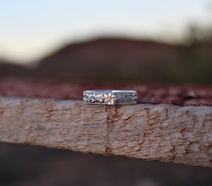 Size 9 1/2 carat natural moonstone ring