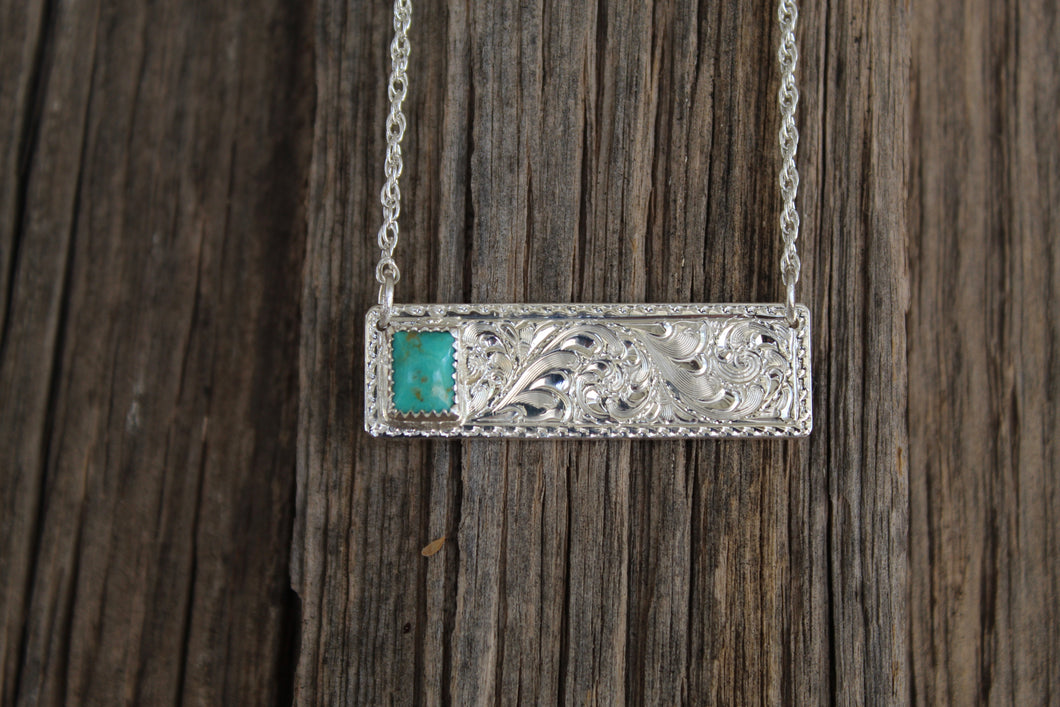 Bar Necklace Square/rectangle