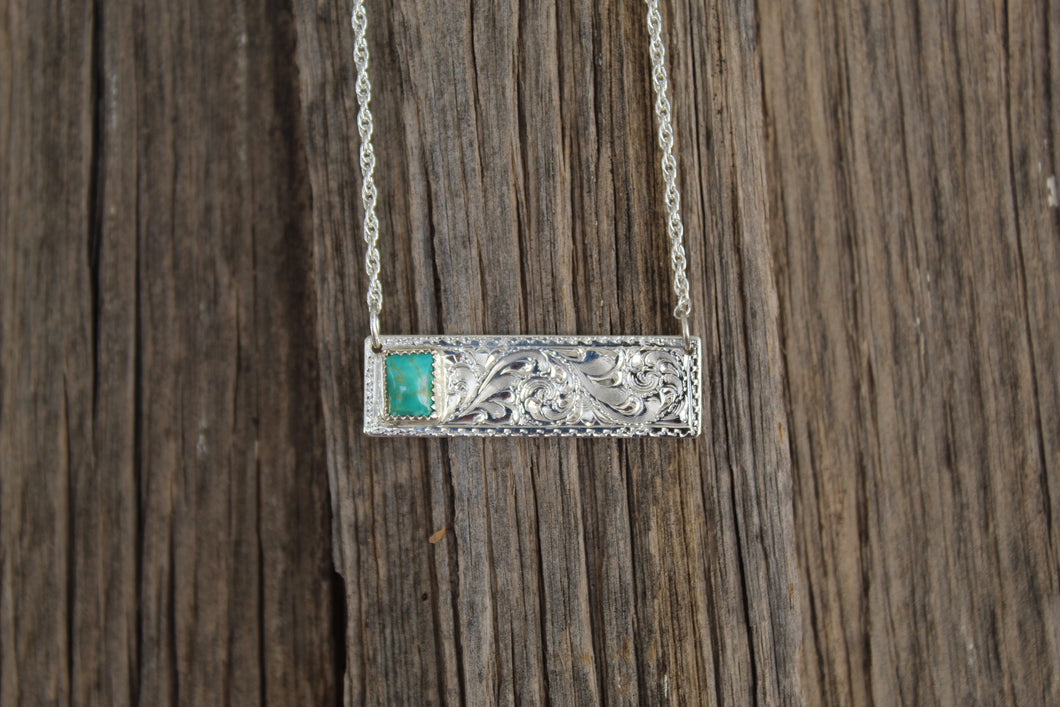 Bar Necklace Square/rectangle