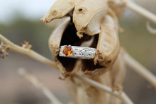 Load image into Gallery viewer, Size 7 1/2 carat natural Citrine gemstone ring