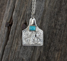 Load image into Gallery viewer, Ear Tag Necklace
