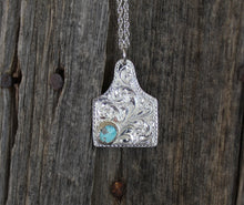 Load image into Gallery viewer, Ear Tag Necklace