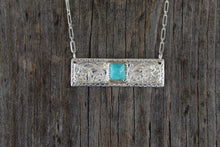 Load image into Gallery viewer, Bar Necklace- Rectangular
