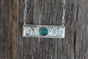Bar Necklace- Round