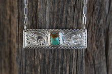 Load image into Gallery viewer, Bar Necklace- Rectangular
